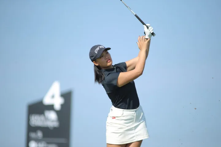 Những golfer nữ nổi bật góp mặt tại Giải Vô địch Golf Quốc gia 2023 - Ảnh 4. Những golfer nữ nổi bật góp mặt tại Giải Vô địch Golf Quốc gia 2023 - Ảnh 4.