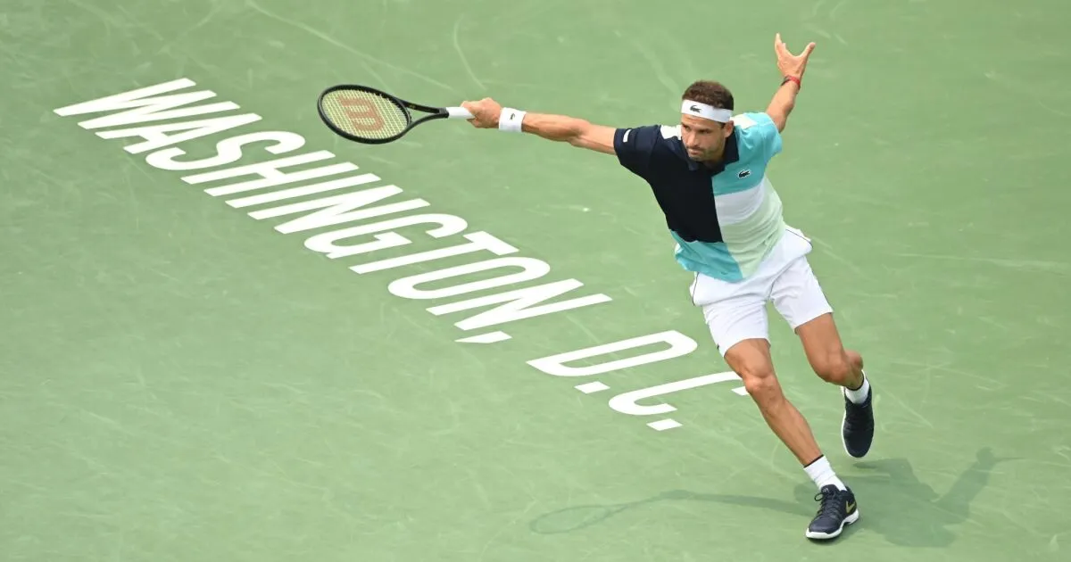 Grigor Dimitrov vào tứ kết Washington mở rộng - Ảnh 1. Grigor Dimitrov vào tứ kết Washington mở rộng - Ảnh 1.