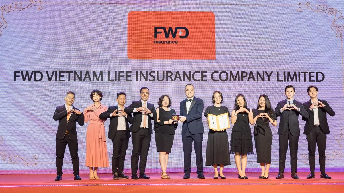 3 giải thưởng danh gi&aacute; về nh&acirc;n sự khu vực ch&acirc;u &Aacute; thuộc về FWD Việt Nam - Ảnh 1.