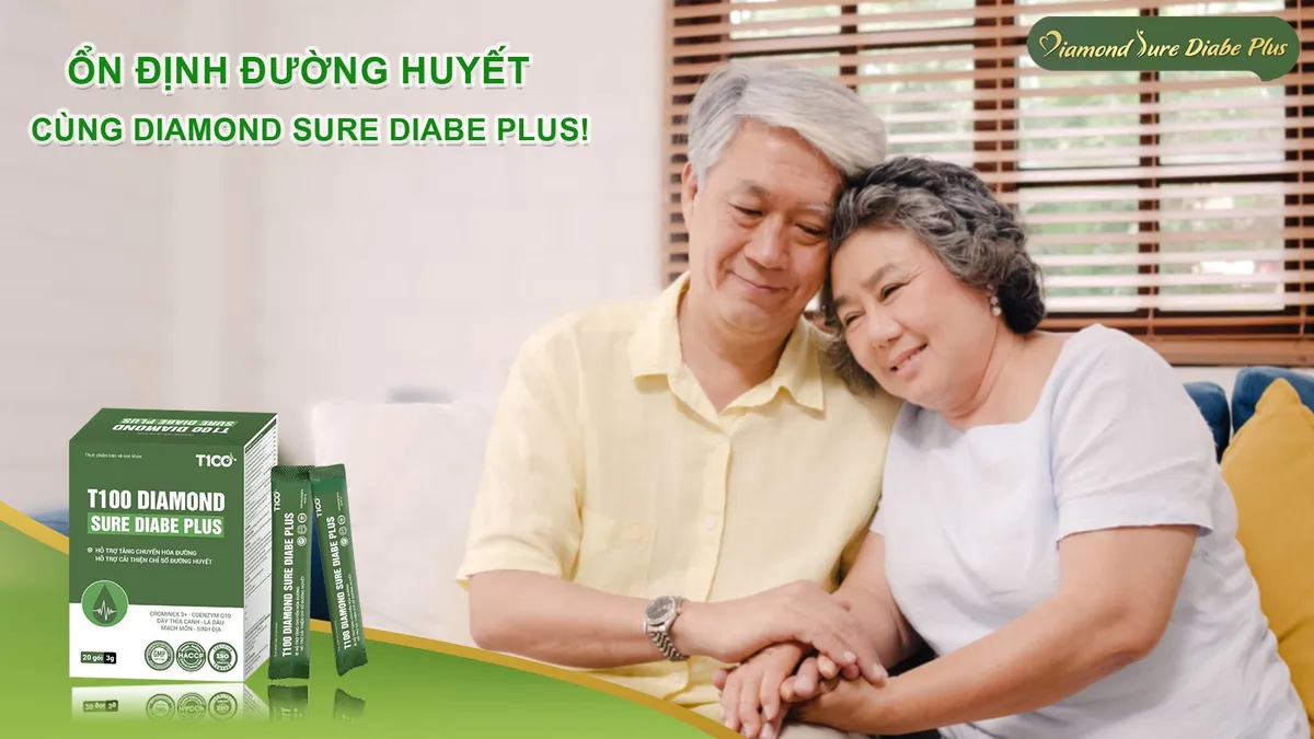 Diamond Sure Diabe Plus giúp hạ đường huyết, không lo biến chứng tiểu đường - Ảnh 2.