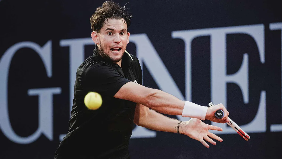 Dominic Thiem vượt qua tứ kết Kitzbuhel mở rộng - Ảnh 1. Dominic Thiem vượt qua tứ kết Kitzbuhel mở rộng - Ảnh 1.