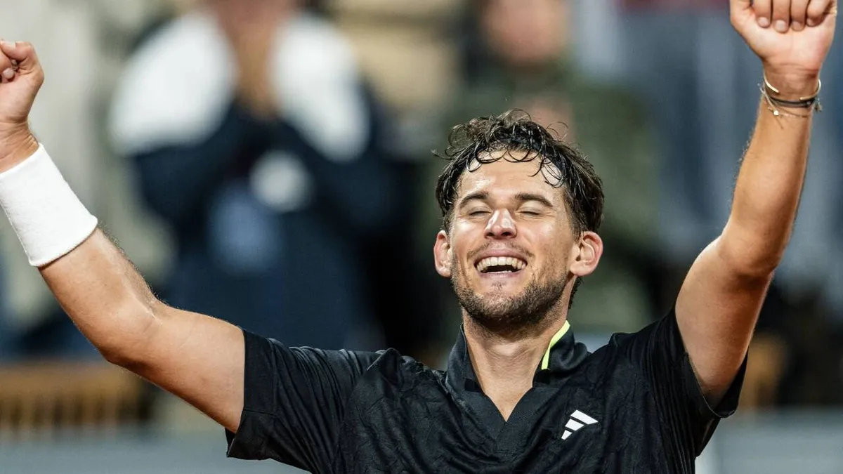 Dominic Thiem vào chung kết giải quần vợt Kitzbuhel mở rộng 2023 - Ảnh 2. Dominic Thiem vào chung kết giải quần vợt Kitzbuhel mở rộng 2023 - Ảnh 2.