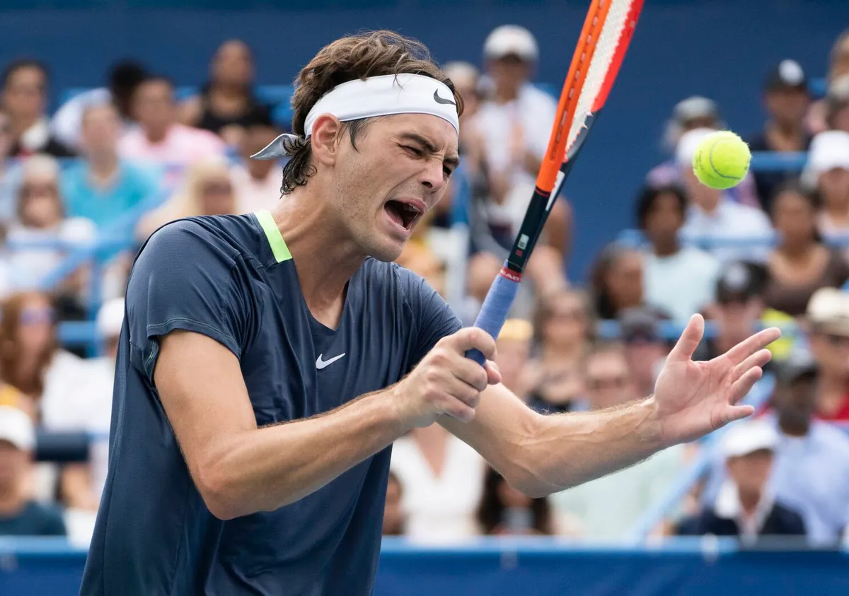 Taylor Fritz vào tứ kết giải quần vợt Washington mở rộng 2023 - Ảnh 2. Taylor Fritz vào tứ kết giải quần vợt Washington mở rộng 2023 - Ảnh 2.