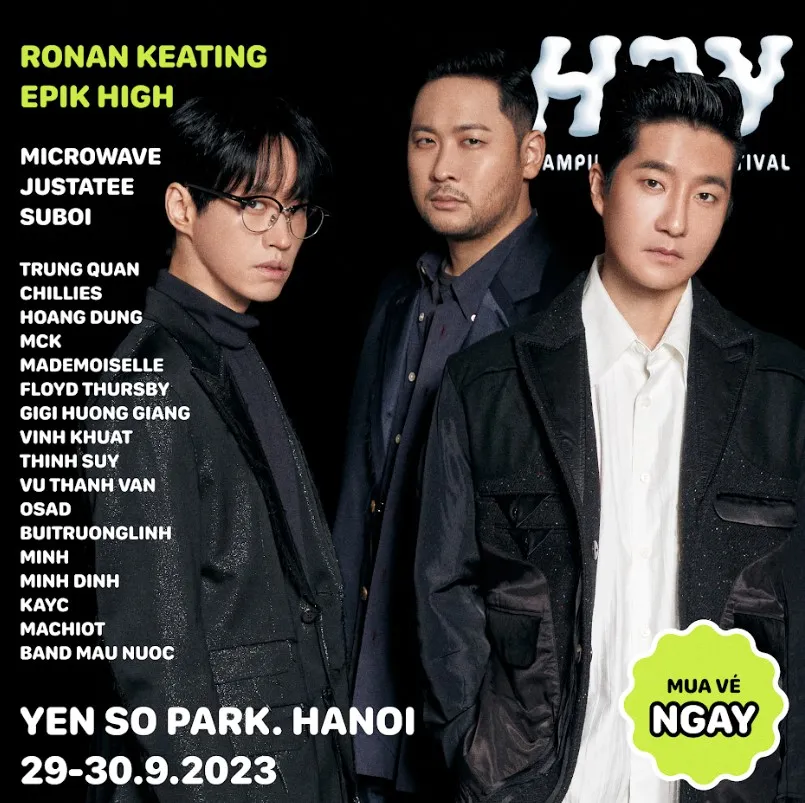 Epik High và Ronan Keating (Boyzone) xác nhận biểu diễn tại Việt Nam - Ảnh 1.