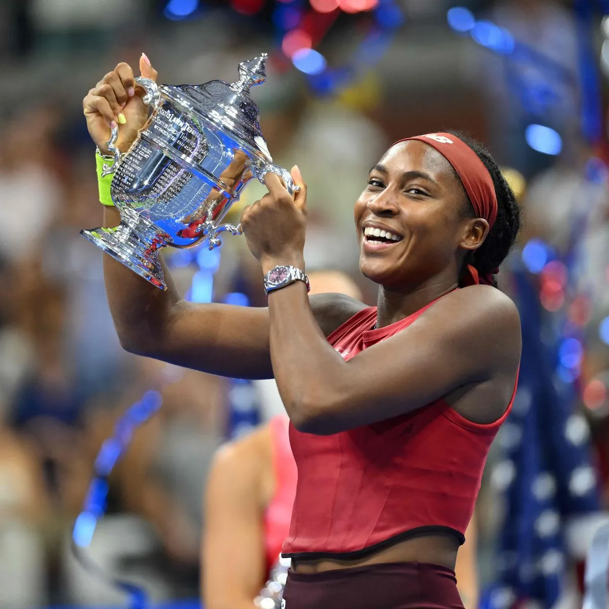 Coco Gauff vô địch giải quần vợt Mỹ mở rộng 2023 - Ảnh 3. Coco Gauff vô địch giải quần vợt Mỹ mở rộng 2023 - Ảnh 3.