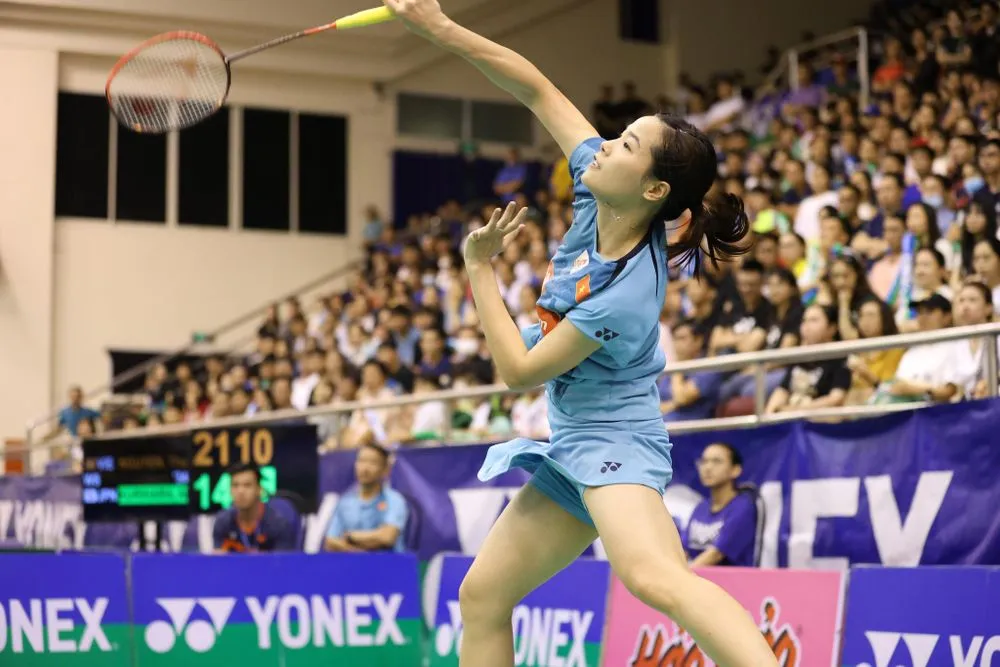 Nguyễn Thùy Linh vô địch Giải Cầu lông quốc tế Việt Nam mở rộng 2023 - Ảnh 2. Nguyễn Thùy Linh vô địch Giải Cầu lông quốc tế Việt Nam mở rộng 2023 - Ảnh 2.
