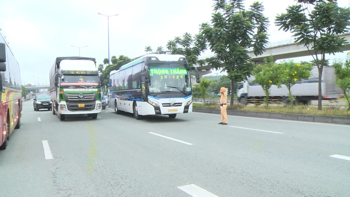 TP Hồ Chí Minh: Phạt trên 4 tỷ đồng sau 1 tháng tổng kiểm soát xe khách, container - Ảnh 1.