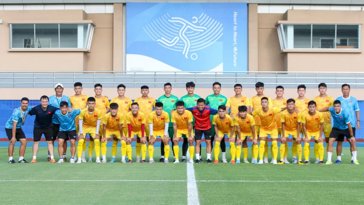 ĐT Việt Nam vs ĐT Mông Cổ: Mục tiêu chiến thắng trận ra quân Asiad 19 | 15h00 hôm nay, 19/9 - Ảnh 1. ĐT Việt Nam vs ĐT Mông Cổ: Mục tiêu chiến thắng trận ra quân Asiad 19 | 15h00 hôm nay, 19/9 - Ảnh 1.