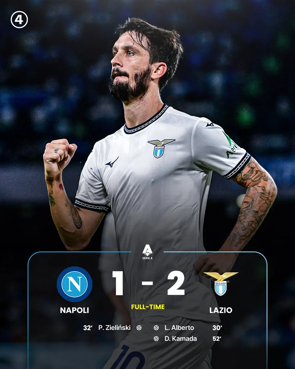 Napoli nhận thất bại đầu tiên ở mùa giải năm nay - Ảnh 2. Napoli nhận thất bại đầu tiên ở mùa giải năm nay - Ảnh 2.