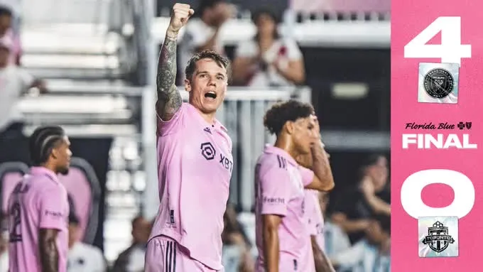 Messi sớm rời sân, Inter Miami vẫn thắng đậm - Ảnh 1. Messi sớm rời sân, Inter Miami vẫn thắng đậm - Ảnh 1.