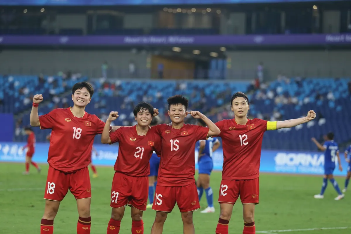 ĐT nữ Việt Nam có chiến thắng đầu tay tại ASIAD 19 - Ảnh 4. ĐT nữ Việt Nam có chiến thắng đầu tay tại ASIAD 19 - Ảnh 4.
