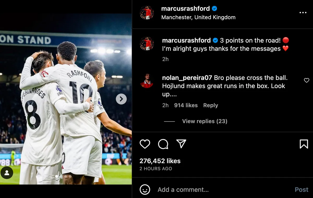 Sao Man Utd xác nhận an toàn sau vụ tai nạn giao thông kinh hoàng - Ảnh 1. Sao Man Utd xác nhận an toàn sau vụ tai nạn giao thông kinh hoàng - Ảnh 1.