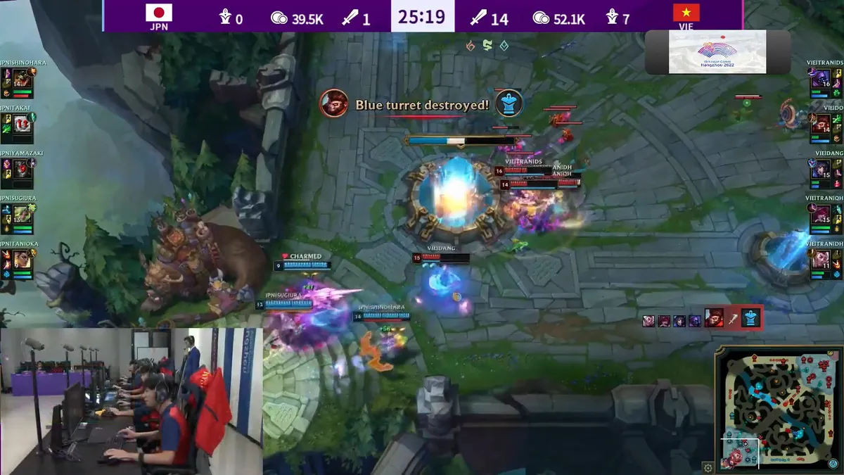 Đội tuyển Li&ecirc;n Minh Huyền Thoại Việt Nam to&agrave;n thắng ng&agrave;y ra qu&acirc;n ASIAD - Ảnh 1.