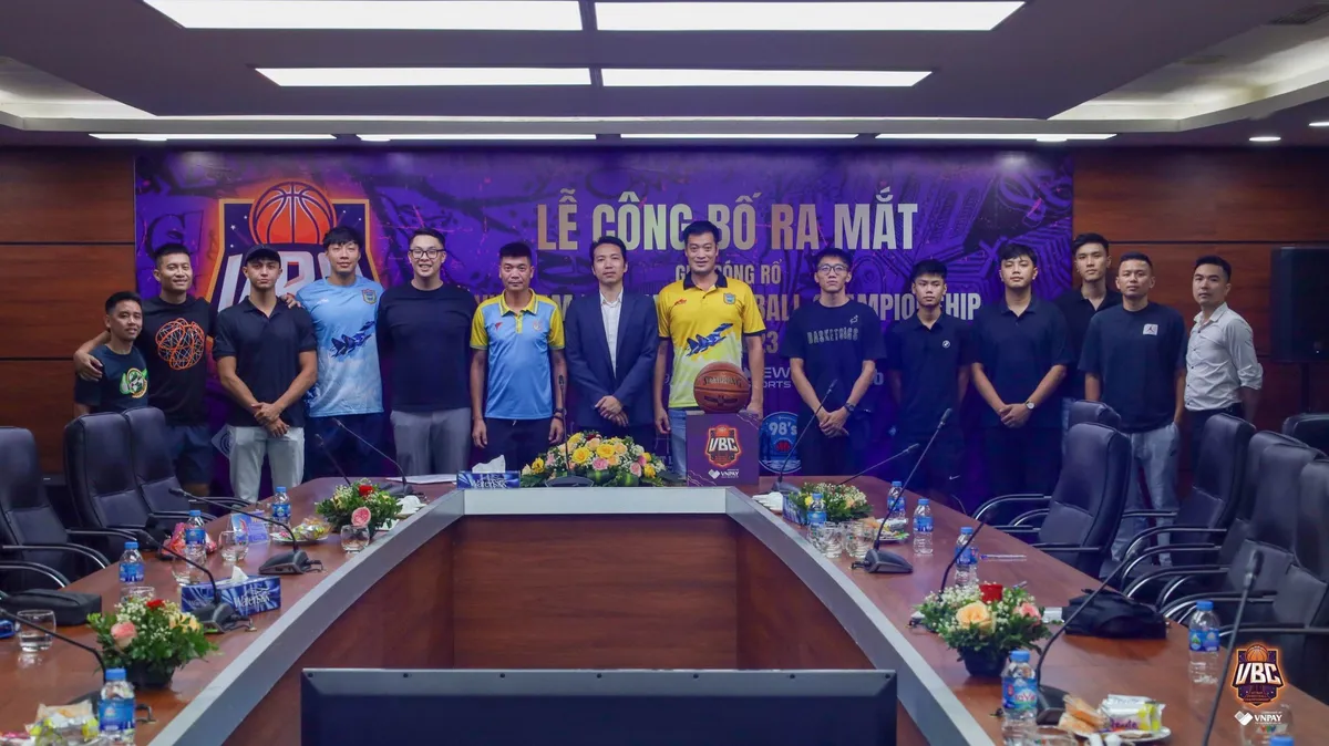 Ra mắt Giải bóng rổ Vietnam Pro-Am Basketball Championship 2023 - Ảnh 1. Ra mắt Giải bóng rổ Vietnam Pro-Am Basketball Championship 2023 - Ảnh 1.