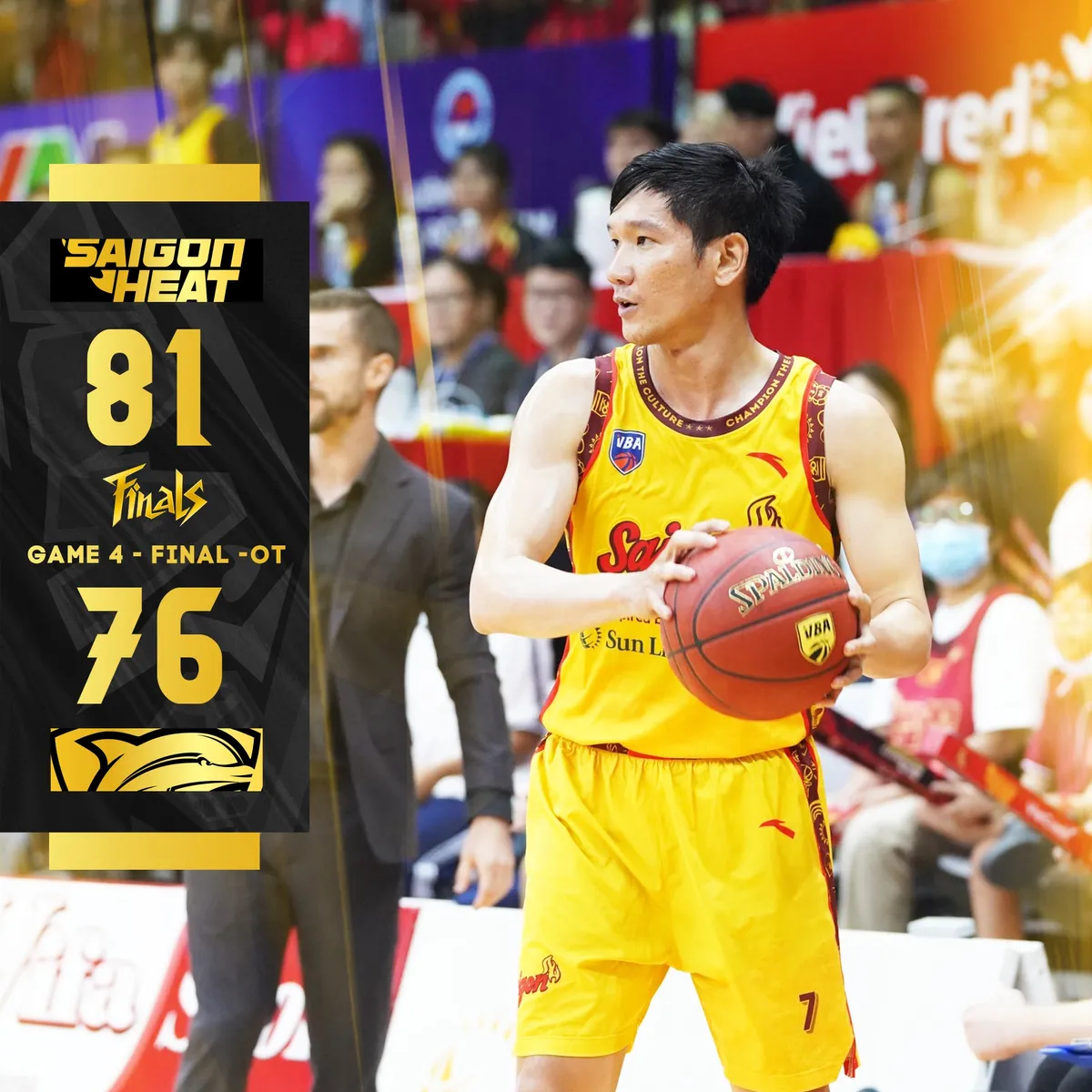 Giành chức vô địch VBA 2023, Saigon Heat bảo vệ thành công ngôi vương - Ảnh 1.
