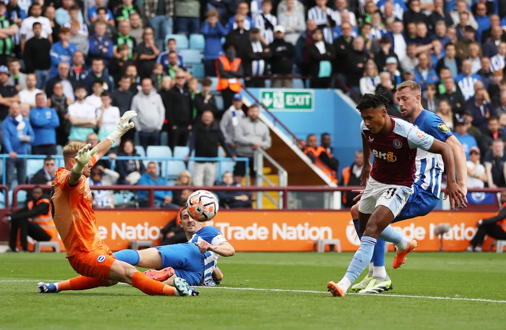 Aston Villa giành chiến thắng đậm trước hiện tượng Brighton - Ảnh 1. Aston Villa giành chiến thắng đậm trước hiện tượng Brighton - Ảnh 1.