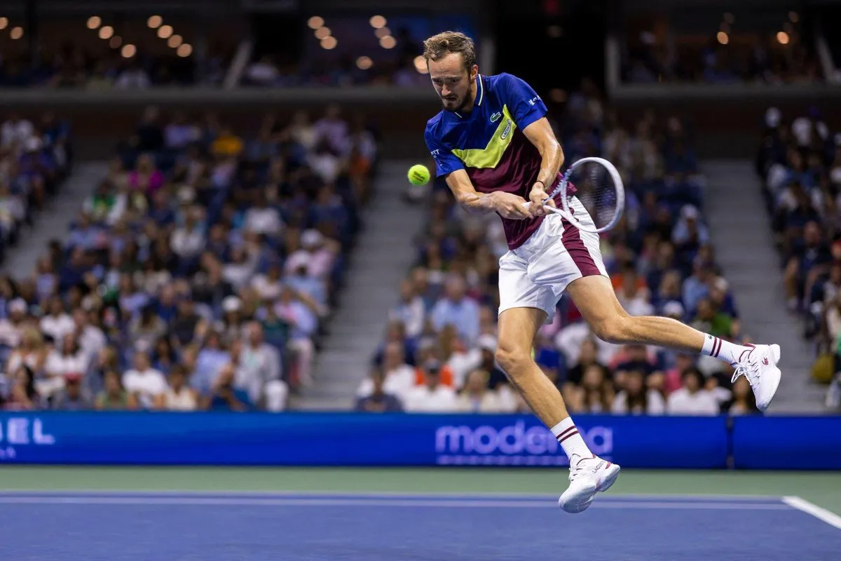 Daniil Medvedev vào bán kết giải quần vợt Mỹ mở rộng 2023   - Ảnh 1.