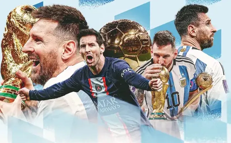 Công bố danh sách rút gọn danh hiệu Quả bóng Vàng 2023: Có Messi, vắng Ronaldo - Ảnh 1. Công bố danh sách rút gọn danh hiệu Quả bóng Vàng 2023: Có Messi, vắng Ronaldo - Ảnh 1.