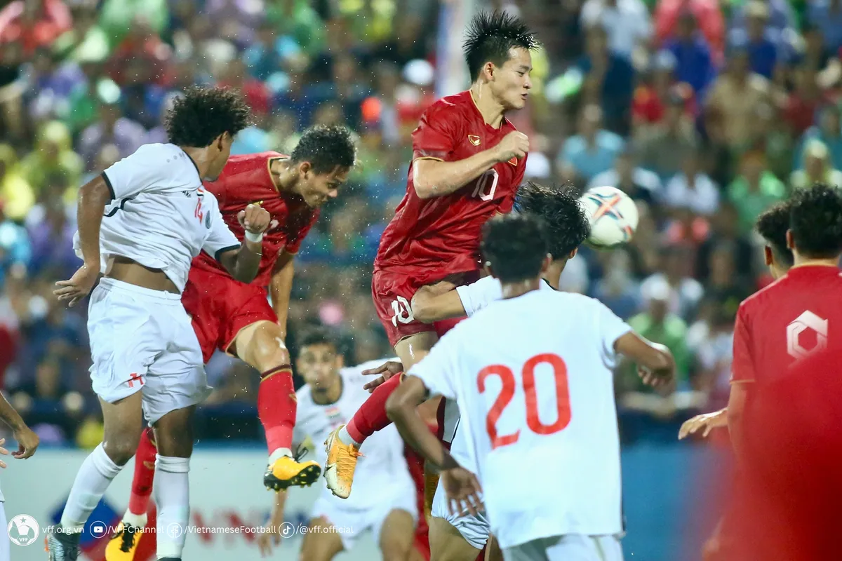 Thắng U23 Yemen 1-0, U23 Việt Nam sớm giành quyền vào VCK giải U23 châu Á 2024 trên cương vị nhất bảng C - Ảnh 3. Thắng U23 Yemen 1-0, U23 Việt Nam sớm giành quyền vào VCK giải U23 châu Á 2024 trên cương vị nhất bảng C - Ảnh 3.