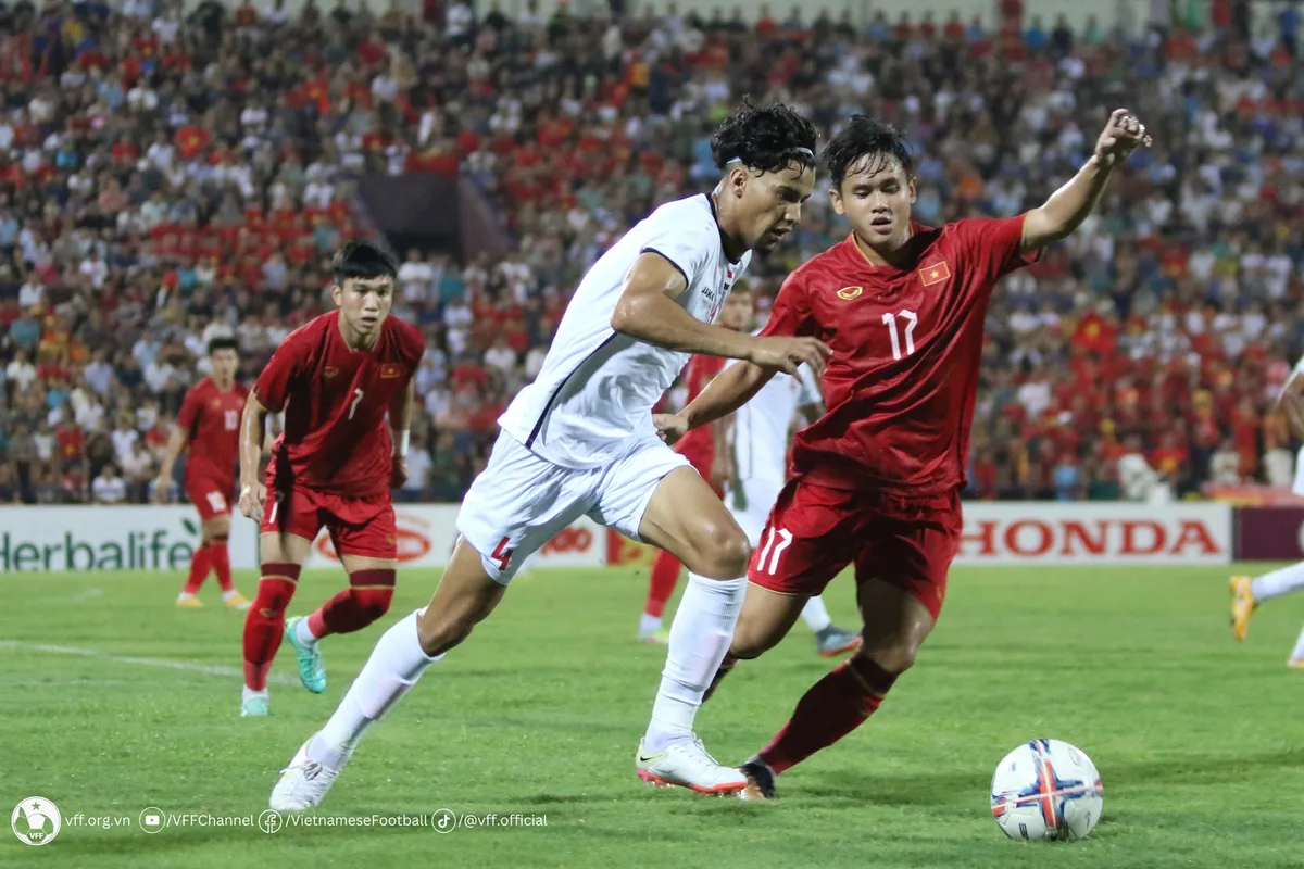 Thắng U23 Yemen 1-0, U23 Việt Nam sớm giành quyền vào VCK giải U23 châu Á 2024 trên cương vị nhất bảng C - Ảnh 2. Thắng U23 Yemen 1-0, U23 Việt Nam sớm giành quyền vào VCK giải U23 châu Á 2024 trên cương vị nhất bảng C - Ảnh 2.