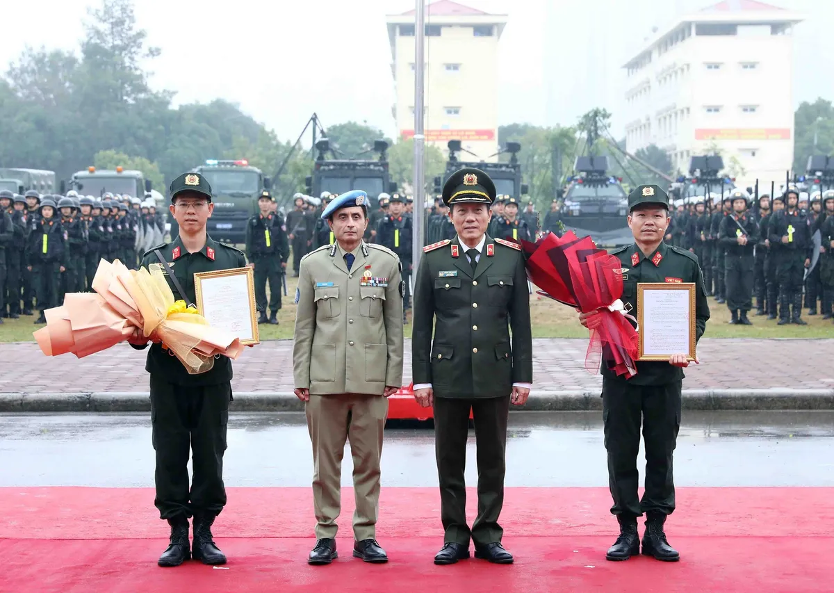 Thành lập Đơn vị Cảnh sát gìn giữ hòa bình số 1 của Bộ Công an Việt Nam - Ảnh 1.