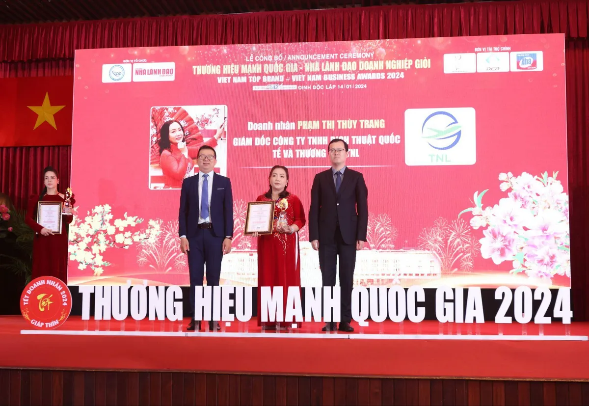 Công ty du học TNL vào Top 12 thương hiệu mạnh quốc gia 2024 - Ảnh 2.