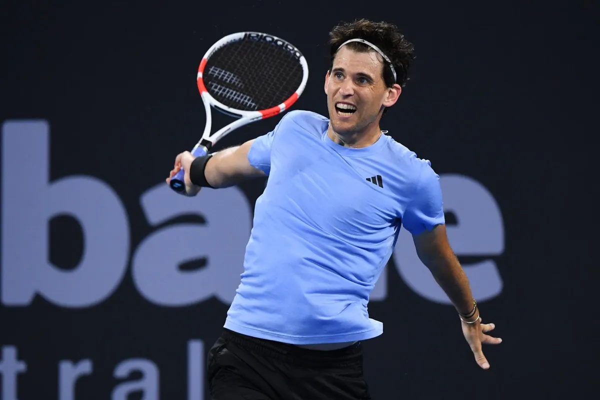 Rafael Nadal tiến vào vòng 2 giải quần vợt Brisbane International - Ảnh 1. Rafael Nadal tiến vào vòng 2 giải quần vợt Brisbane International - Ảnh 1.