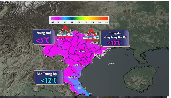 Bắc Bộ sắp rét diện rộng: Thông báo nhiệt độ lúc 6h để chủ động kế hoạch dạy học - Ảnh 1.