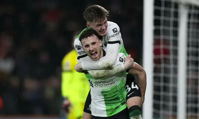 Liverpool thắng tưng bừng trước Bournemouth - Ảnh 1. Liverpool thắng tưng bừng trước Bournemouth - Ảnh 1.