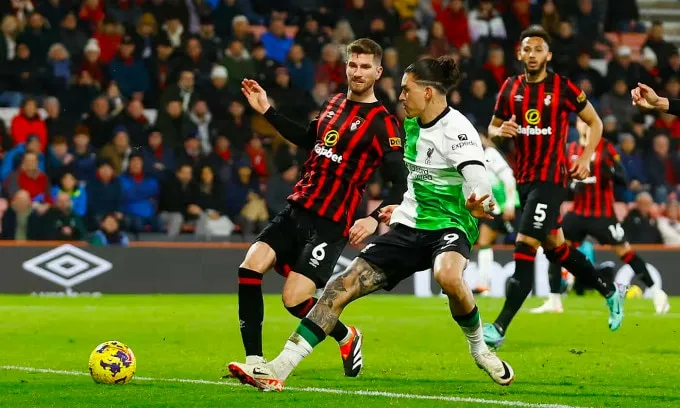 Liverpool thắng tưng bừng trước Bournemouth - Ảnh 2. Liverpool thắng tưng bừng trước Bournemouth - Ảnh 2.