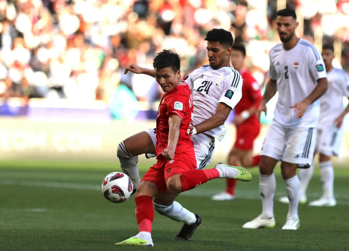 ĐT Iraq 3 – 2 ĐT Việt Nam: Phút bù giờ nghiệt ngã - Ảnh 2. ĐT Iraq 3 – 2 ĐT Việt Nam: Phút bù giờ nghiệt ngã - Ảnh 2.