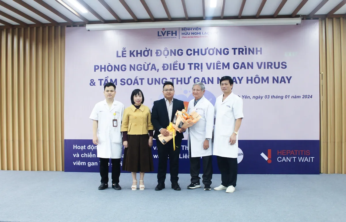 Phát động chiến dịch phòng ngừa viêm gan virus, tầm soát ung thư gan tại Vĩnh Phúc - Ảnh 1. Phát động chiến dịch phòng ngừa viêm gan virus, tầm soát ung thư gan tại Vĩnh Phúc - Ảnh 1.