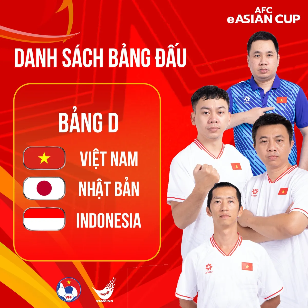Đội tuyển eFootball Việt Nam sẵn sàng tranh tài tại eAsian Cup 2023 - Ảnh 3. Đội tuyển eFootball Việt Nam sẵn sàng tranh tài tại eAsian Cup 2023 - Ảnh 3.