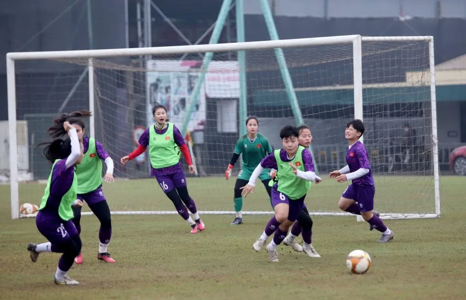 U20 nữ Việt Nam chuẩn bị trạng thái tốt nhất, hướng đến VCK U20 nữ châu Á - Ảnh 2. U20 nữ Việt Nam chuẩn bị trạng thái tốt nhất, hướng đến VCK U20 nữ châu Á - Ảnh 2.