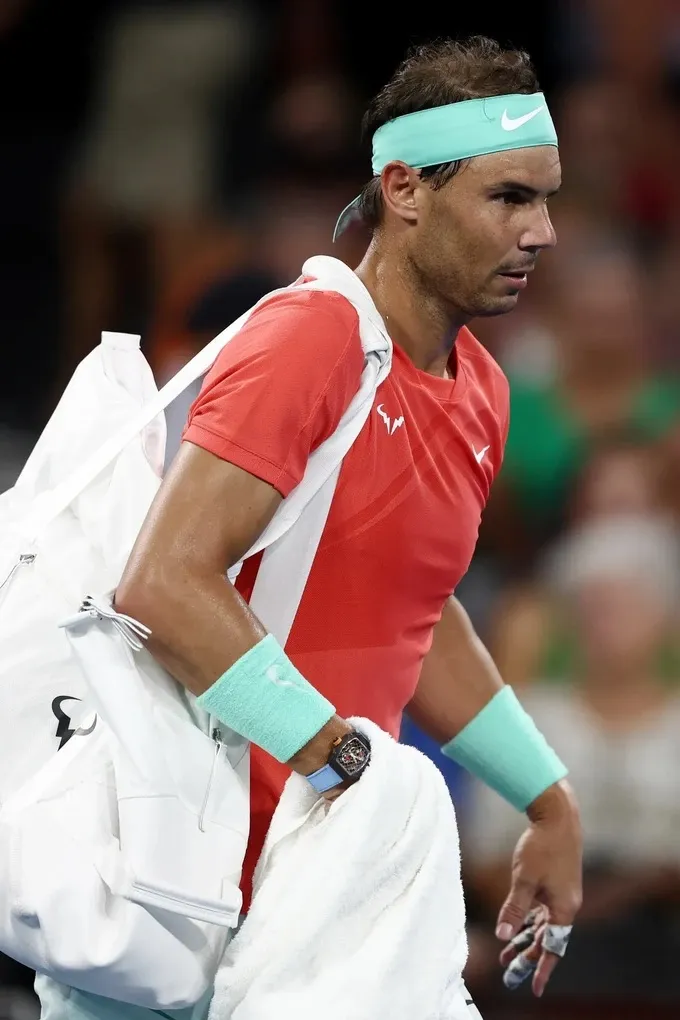 Nadal dừng bước tại tứ kết Brisbane International 2024 - Ảnh 2. Nadal dừng bước tại tứ kết Brisbane International 2024 - Ảnh 2.
