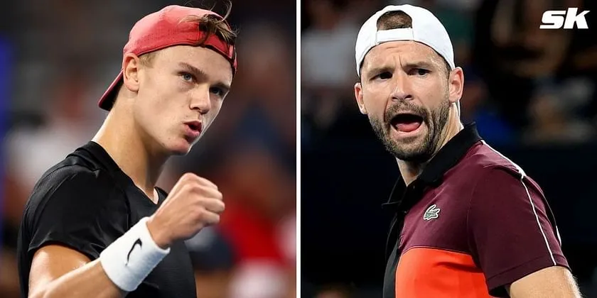 Grigor Dimitrov đối đầu Holger Rune trong trận chung kết Brisbane International - Ảnh 1. Grigor Dimitrov đối đầu Holger Rune trong trận chung kết Brisbane International - Ảnh 1.