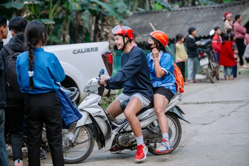Thang Long Warriors giao lưu bóng rổ tại vùng cao - Ảnh 3. Thang Long Warriors giao lưu bóng rổ tại vùng cao - Ảnh 3.