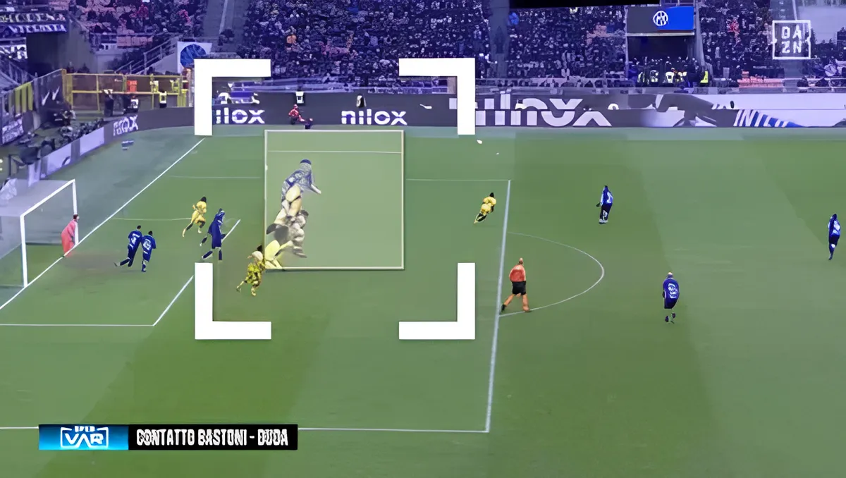 Trọng tài thừa nhận sai lầm ở trận Inter Milan gặp Verona - Ảnh 1. Trọng tài thừa nhận sai lầm ở trận Inter Milan gặp Verona - Ảnh 1.