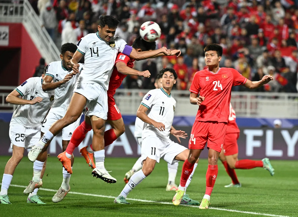 Đội tuyển Việt Nam ở vị trí 105 thế giới trên BXH FIFA tháng 2/2024 - Ảnh 1. Đội tuyển Việt Nam ở vị trí 105 thế giới trên BXH FIFA tháng 2/2024 - Ảnh 1.