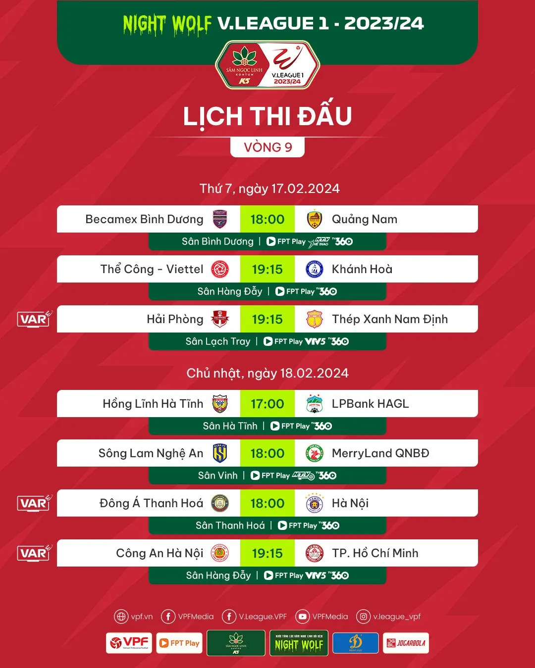 Thông tin trước trận đấu: CLB Hải Phòng - Thép Xanh Nam Định | 19h15 hôm nay (17/2), VTV5 - Ảnh 1. Thông tin trước trận đấu: CLB Hải Phòng - Thép Xanh Nam Định | 19h15 hôm nay (17/2), VTV5 - Ảnh 1.