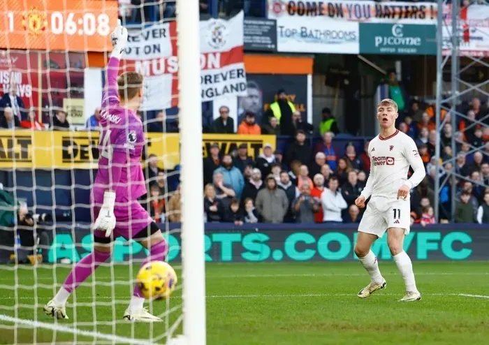 Hojlund lập kỷ lục, Manchester United tiến gần top 5 - Ảnh 2. Hojlund lập kỷ lục, Manchester United tiến gần top 5 - Ảnh 2.