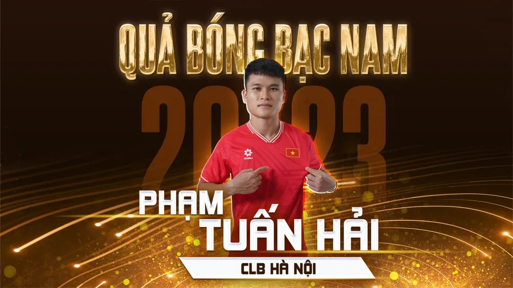 Nguyễn Hoàng Đức, Trần Thị Kim Thanh, Phạm Đức Hoà giành Quả bóng Vàng Việt Nam 2023 - Ảnh 2.
