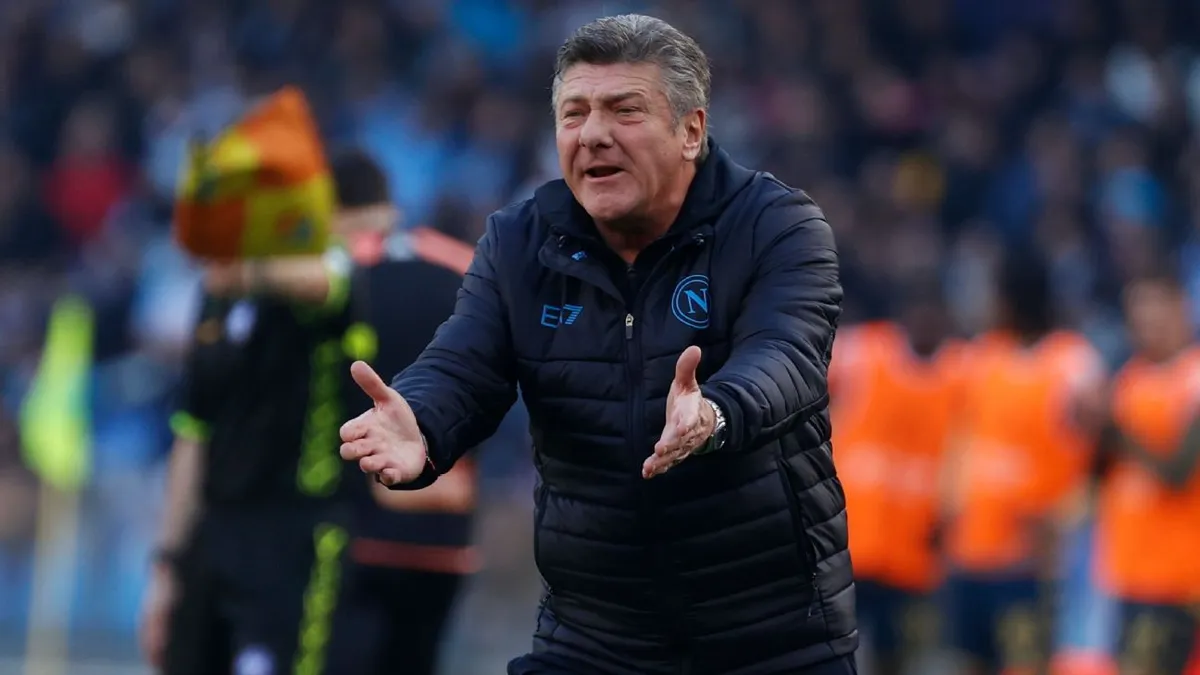 Napoli sa thải Walter Mazzarri - Ảnh 1. Napoli sa thải Walter Mazzarri - Ảnh 1.