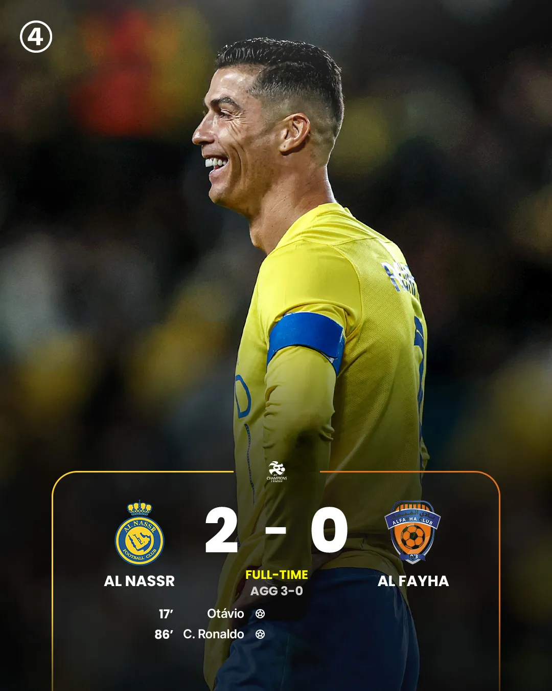 Ronaldo tiếp tục tỏa sáng, Al Nassr vào tứ kết AFC Champions League - Ảnh 1. Ronaldo tiếp tục tỏa sáng, Al Nassr vào tứ kết AFC Champions League - Ảnh 1.