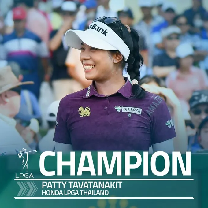 Patty Tavatanakit v&ocirc; địch giải golf LPGA Th&aacute;i Lan - Ảnh 1.