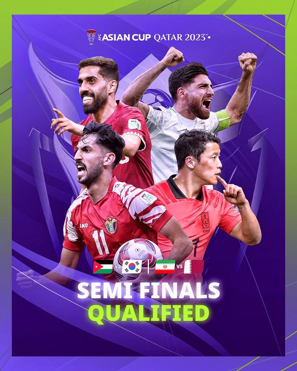 Lịch thi đấu và trực tiếp bán kết Asian Cup 2023 trên VTV - Ảnh 2. Lịch thi đấu và trực tiếp bán kết Asian Cup 2023 trên VTV - Ảnh 2.