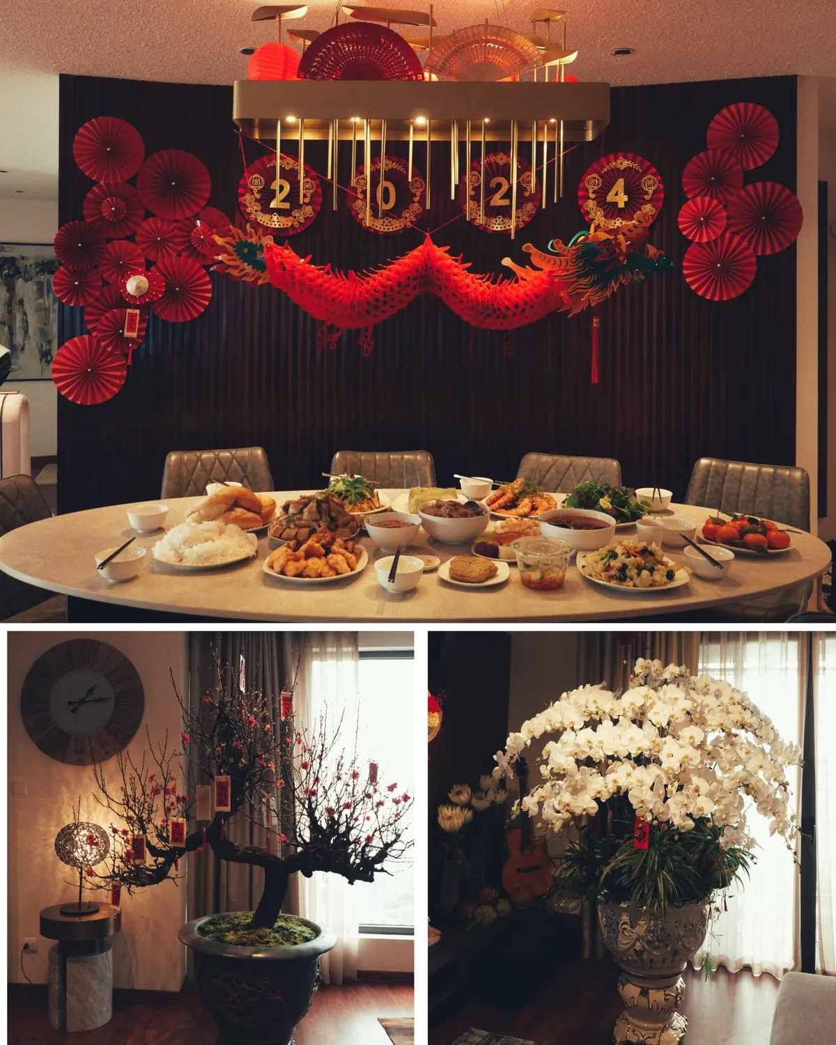 Sao Việt tất bật trang ho&agrave;ng nh&agrave; cửa đ&oacute;n Tết, Quỳnh Nga ch&uacute;c mừng d&agrave;n Chị đẹp - Ảnh 1.