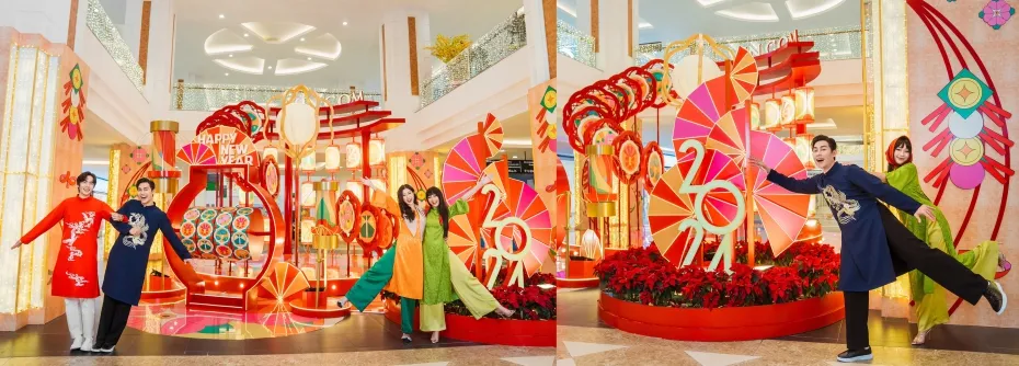 Trải nghiệm vườn Xu&acirc;n Hạnh ph&uacute;c bốn phương lần đầu ti&ecirc;n xuất hiện tại Vincom - Ảnh 4.