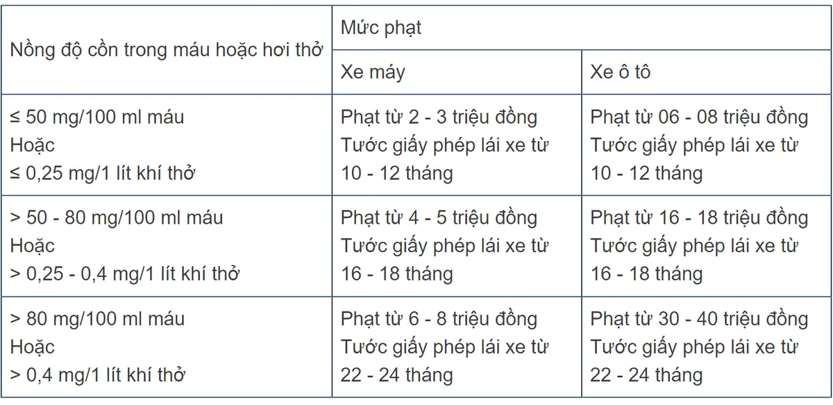 Cảnh báo mức phạt cao nhất đối với hàng loạt vi phạm giao thông trong dịp Tết - Ảnh 1.