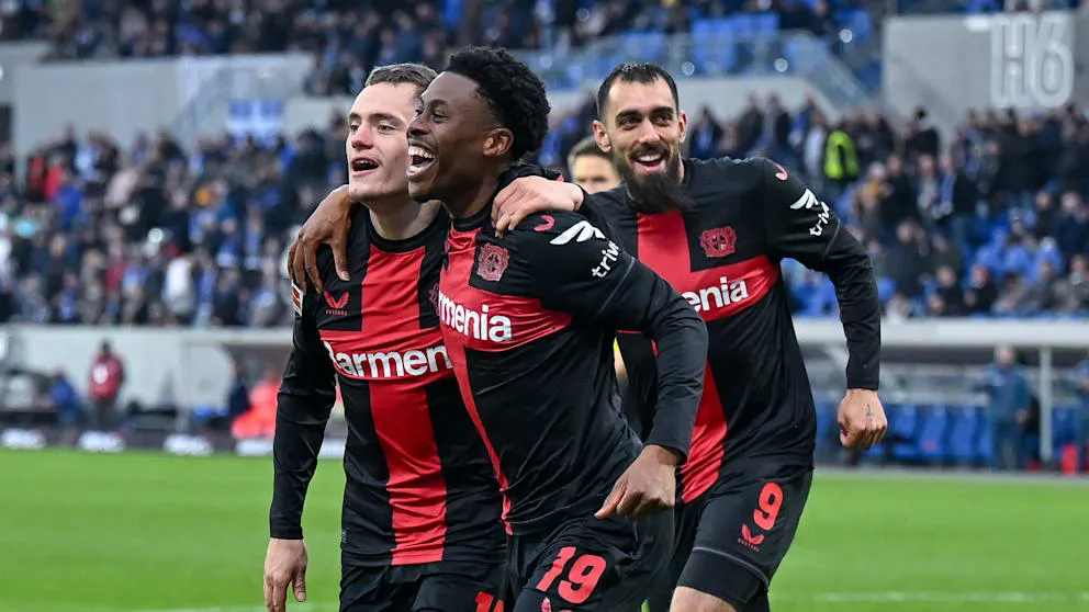Bayer Leverkusen giành chiến thắng tại tứ kết Cúp Quốc gia Đức - Ảnh 2. Bayer Leverkusen giành chiến thắng tại tứ kết Cúp Quốc gia Đức - Ảnh 2.